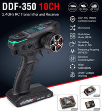 Load image into Gallery viewer, DumboRC DDF-350 10CH Radio and Gyro Receiver Combo